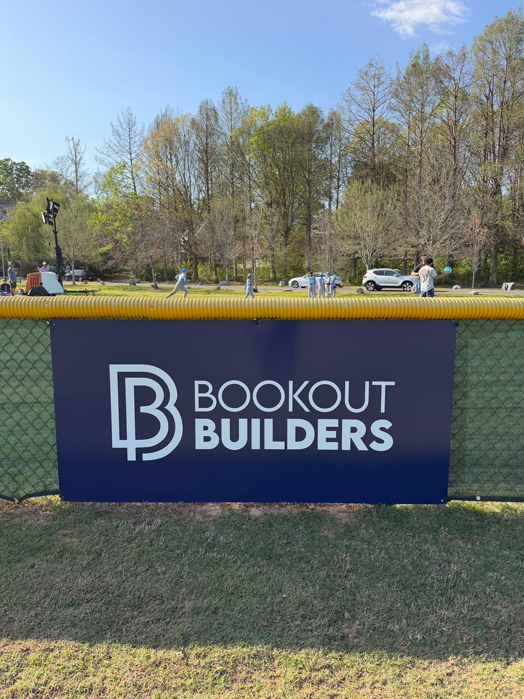 Freedom Park Outfield Advertising